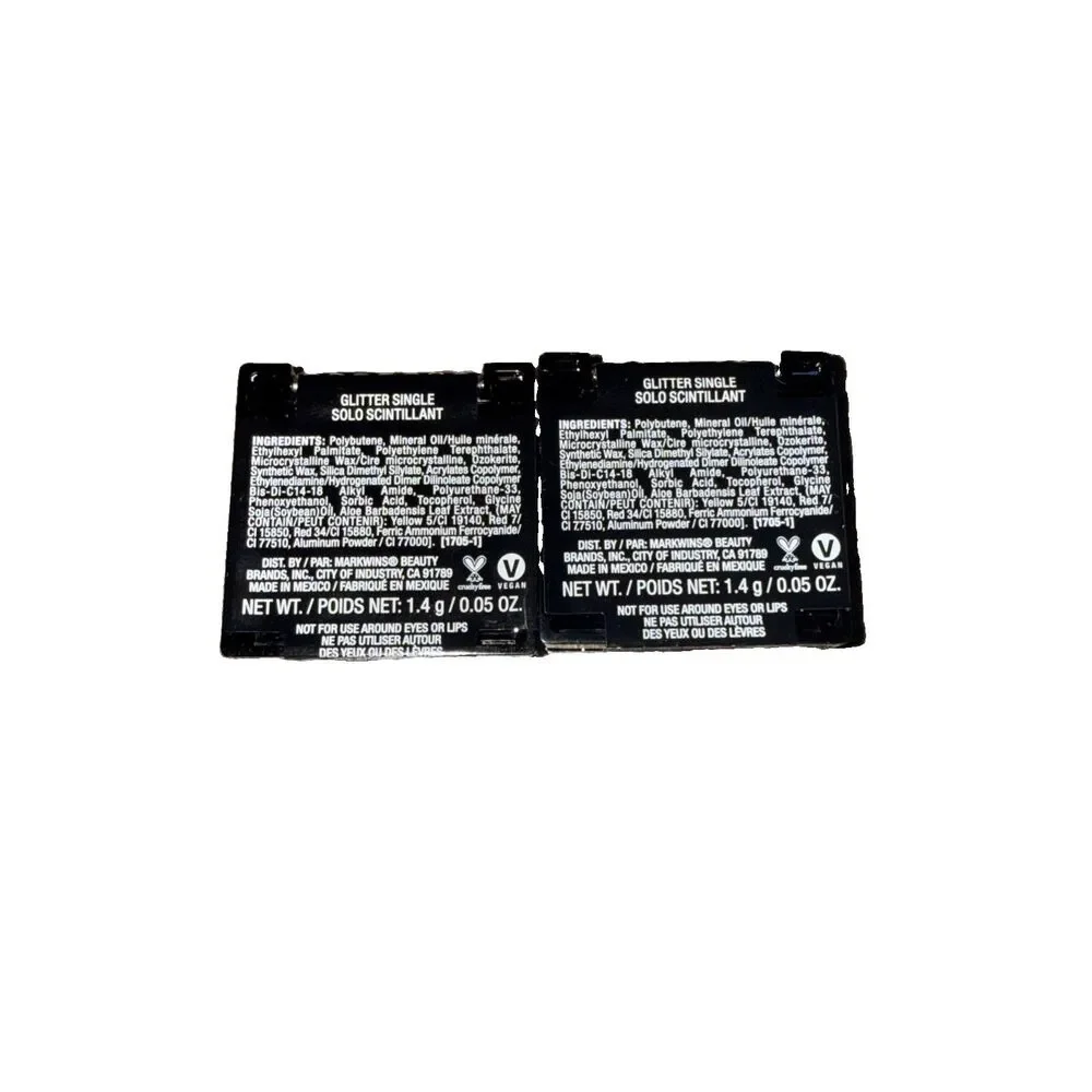 wet n wild Color Icon Eyeshadow Glitter - 0.05 Ounce (Pack of 2) Spiked